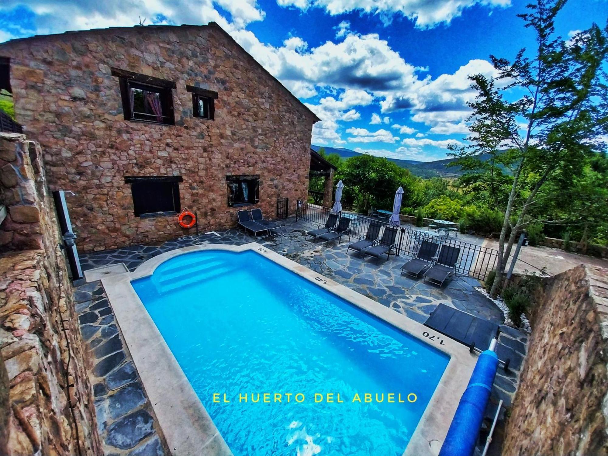 Casa Rural, Spa Y Restaurante El Huerto Del Abuelo Альмируэте Экстерьер фото